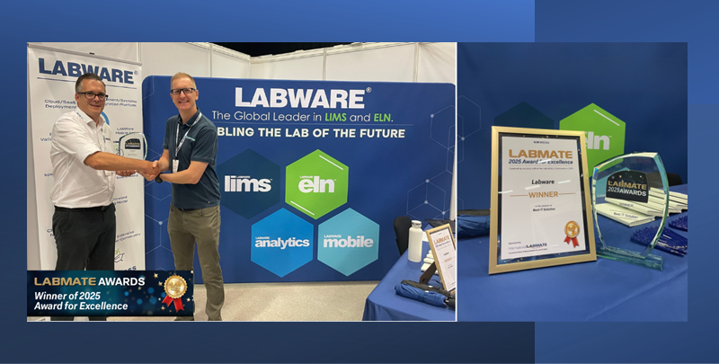 LabWare Named Best IT Solution at the Labmate Awards for Excellence 2025