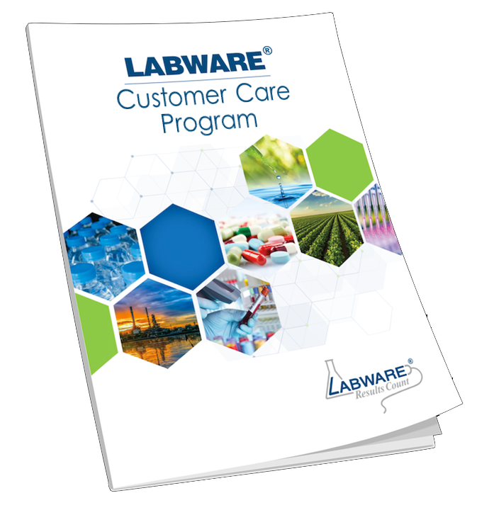 LabWare Customer Care Program brochure thumbnail